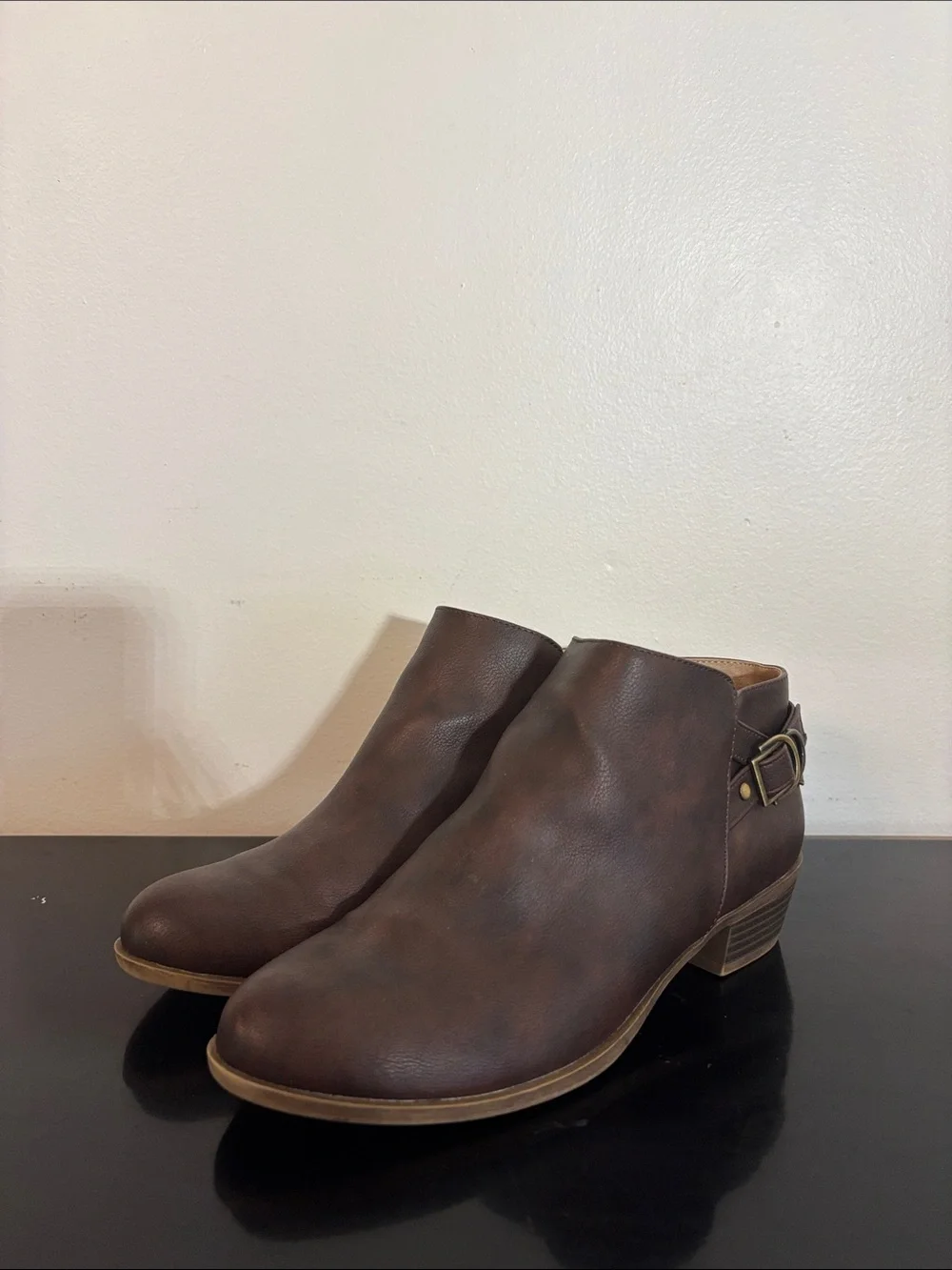 LifeStride Buckle Ankle Bootie‎